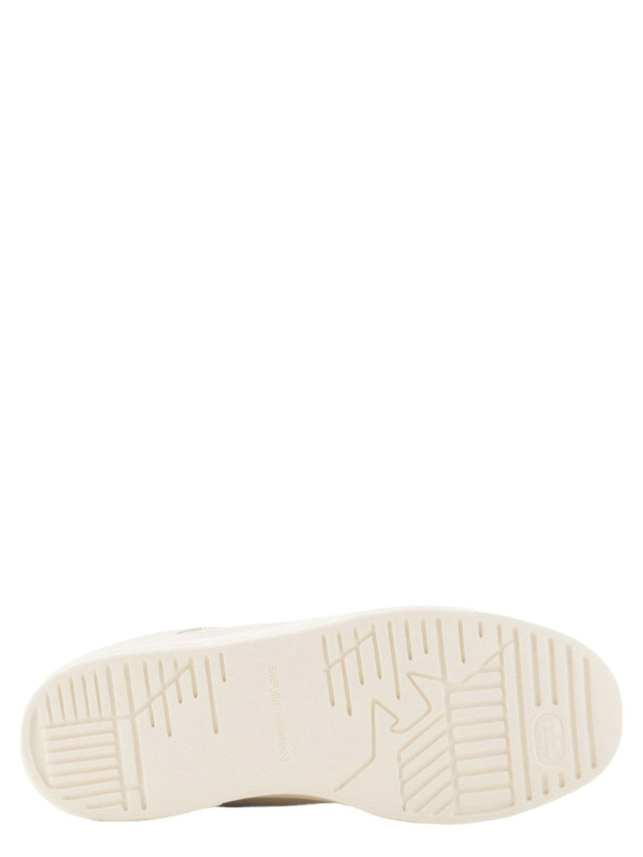 Sneakers con dettaglio cucitura in pelle rigenerata ASV-Emporio Armani-Sneakers-Vittorio Citro Boutique