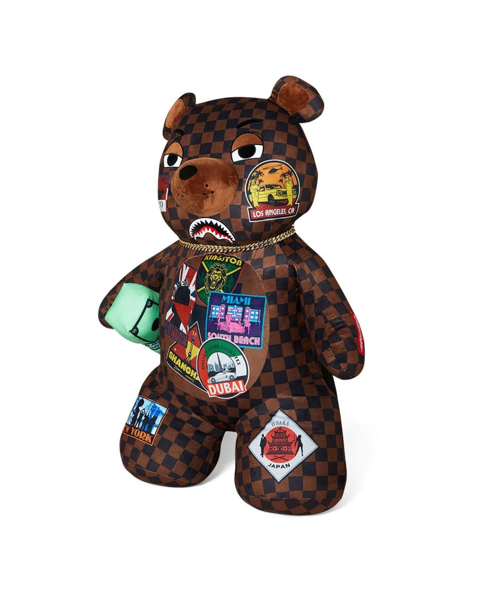 ZAINO SPRAYGROUND LARGEST BEAR IN THE WORLD BACKPACK-Sprayground-Zaini-Vittorio Citro Boutique