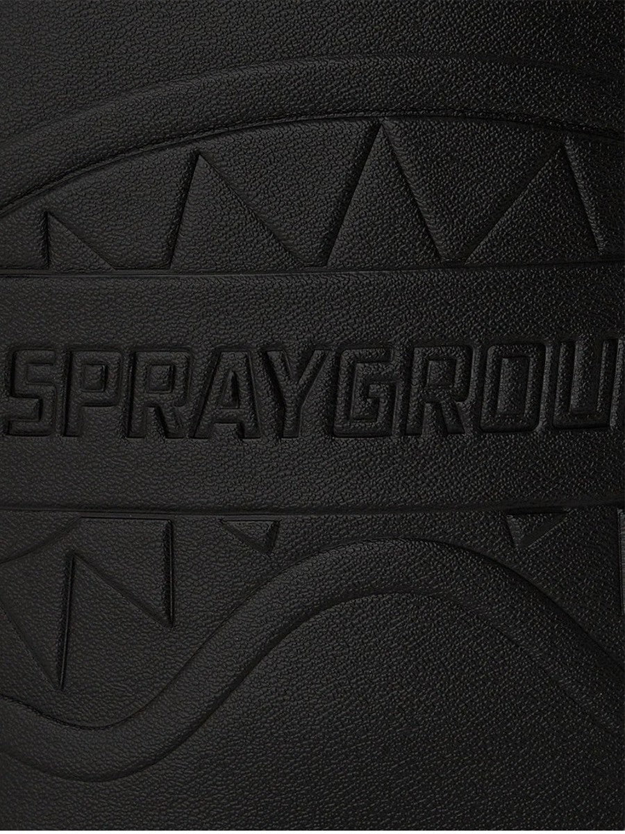 Zaino shark smash logo black all embossed-Sprayground-Zaini-Vittorio Citro Boutique