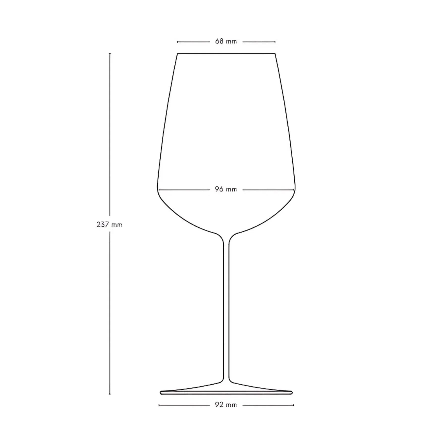 Calice da vino rosso Stem Zero Powerful