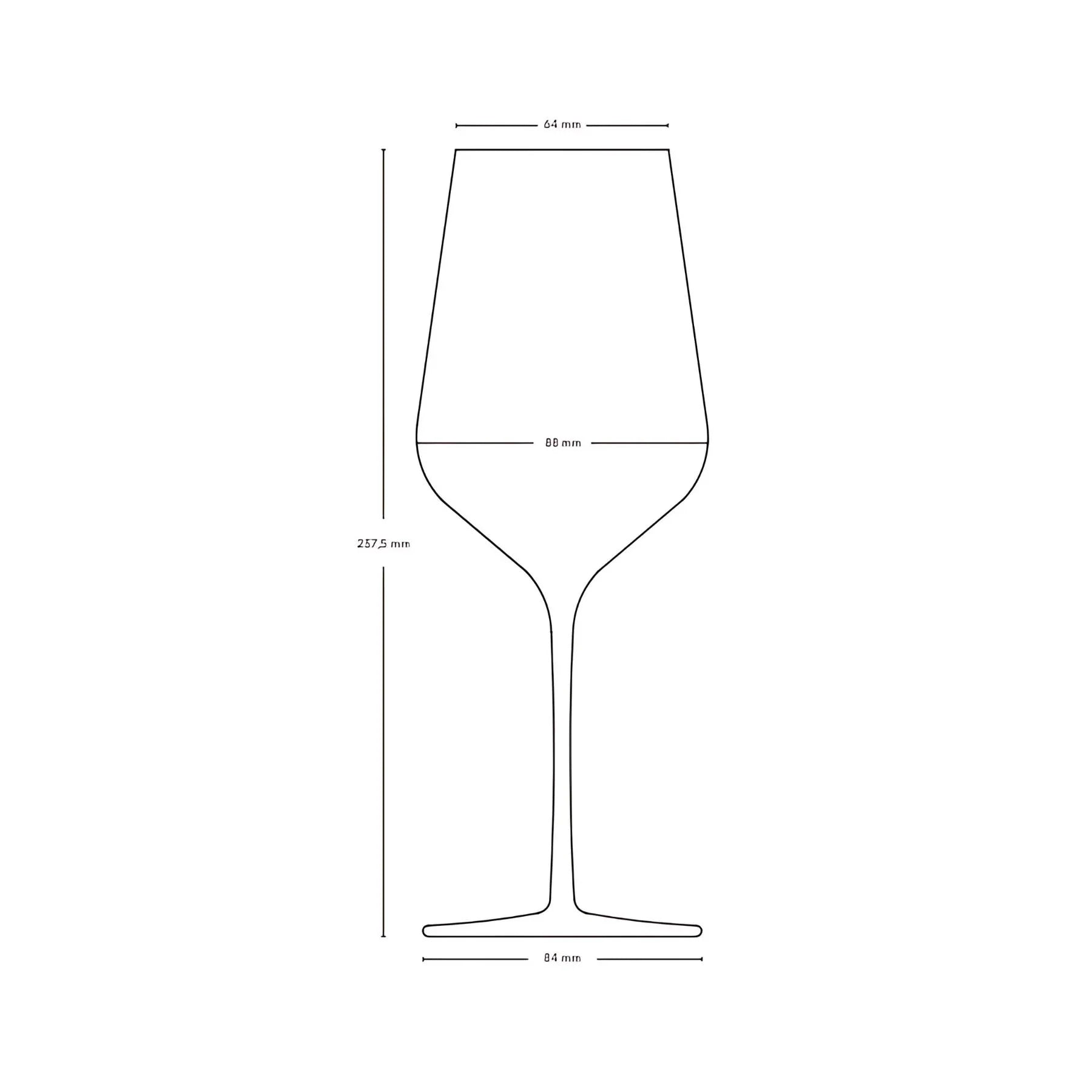 Calice da vino rosso Stem Zero Trio
