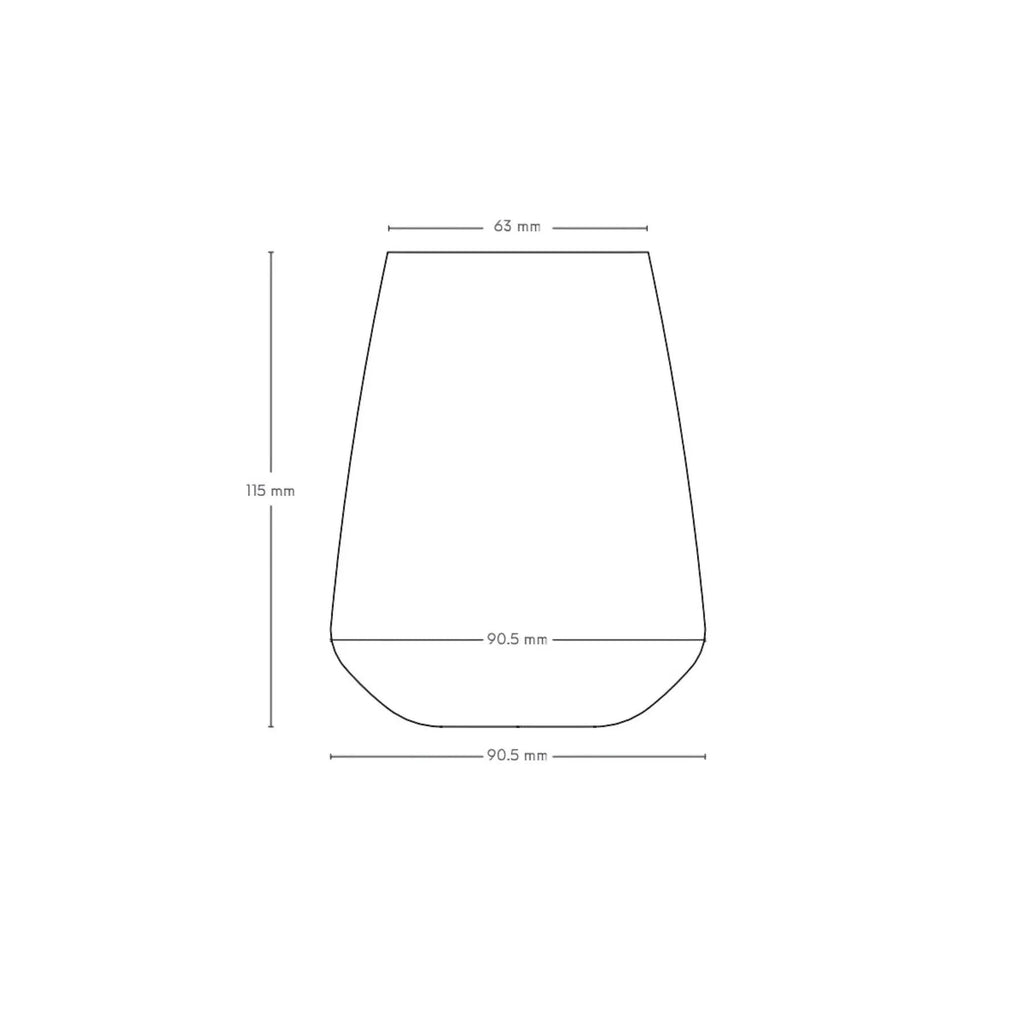 Set 2 bicchieri da acqua Stem Zero
