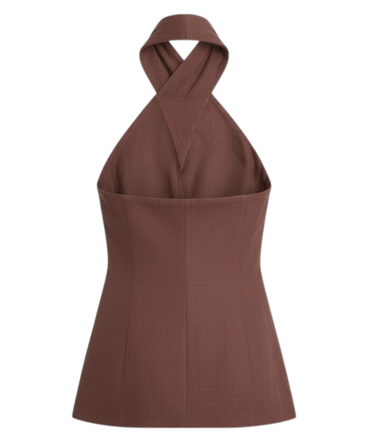 Top femme Marella GIORNO en lin avec col croisé