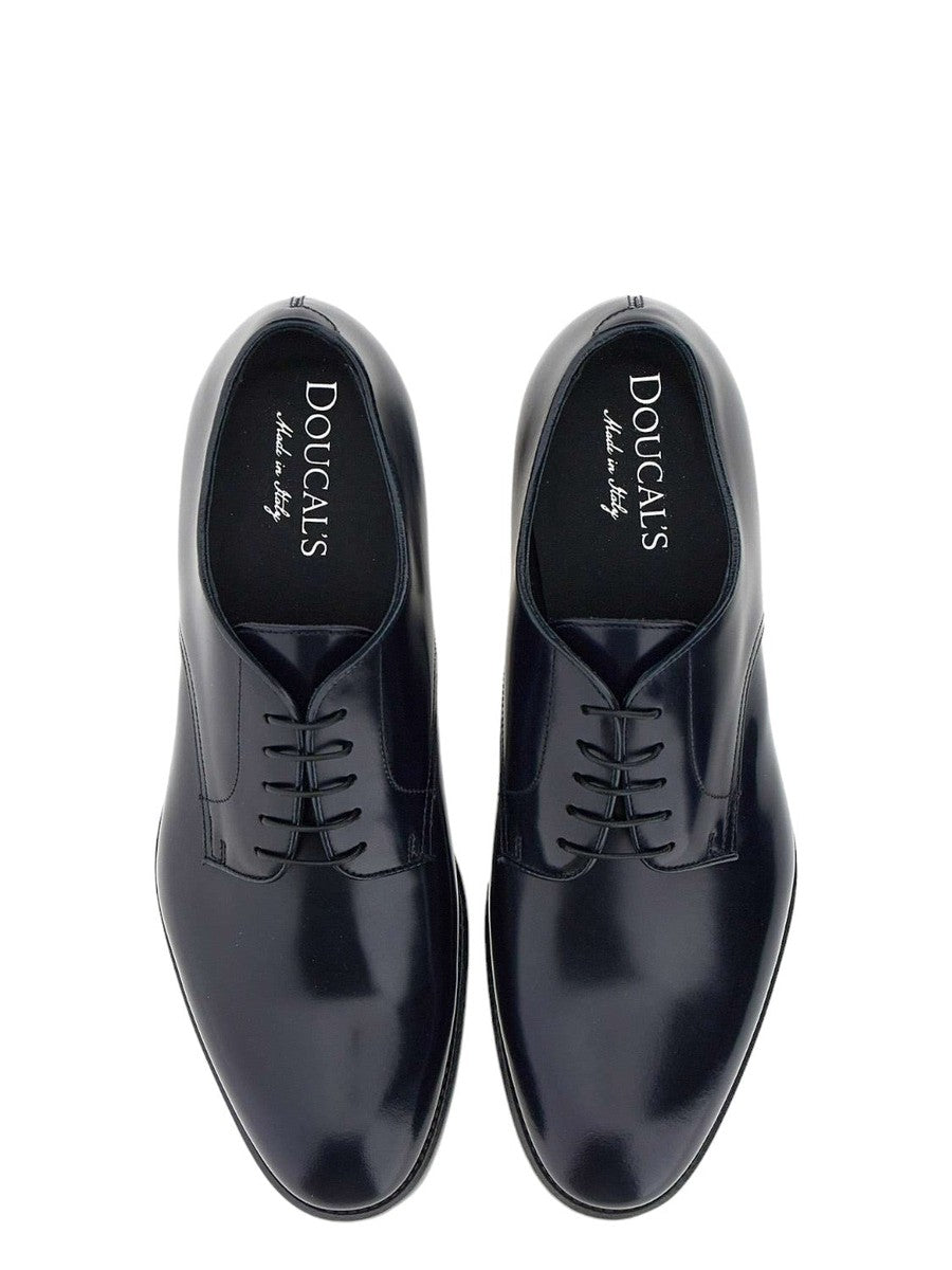 Scarpe Oxford Eleganti in Pelle di Vitello-Stringate-Doucal'S-Vittorio Citro Boutique