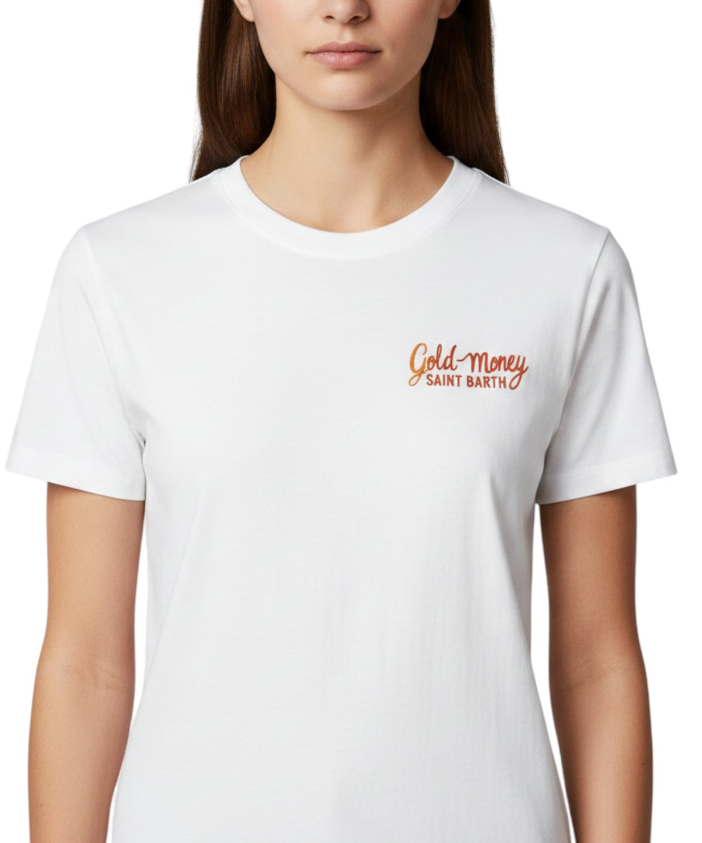 T-shirt Emilie MC2 Saint Barth avec imprimé