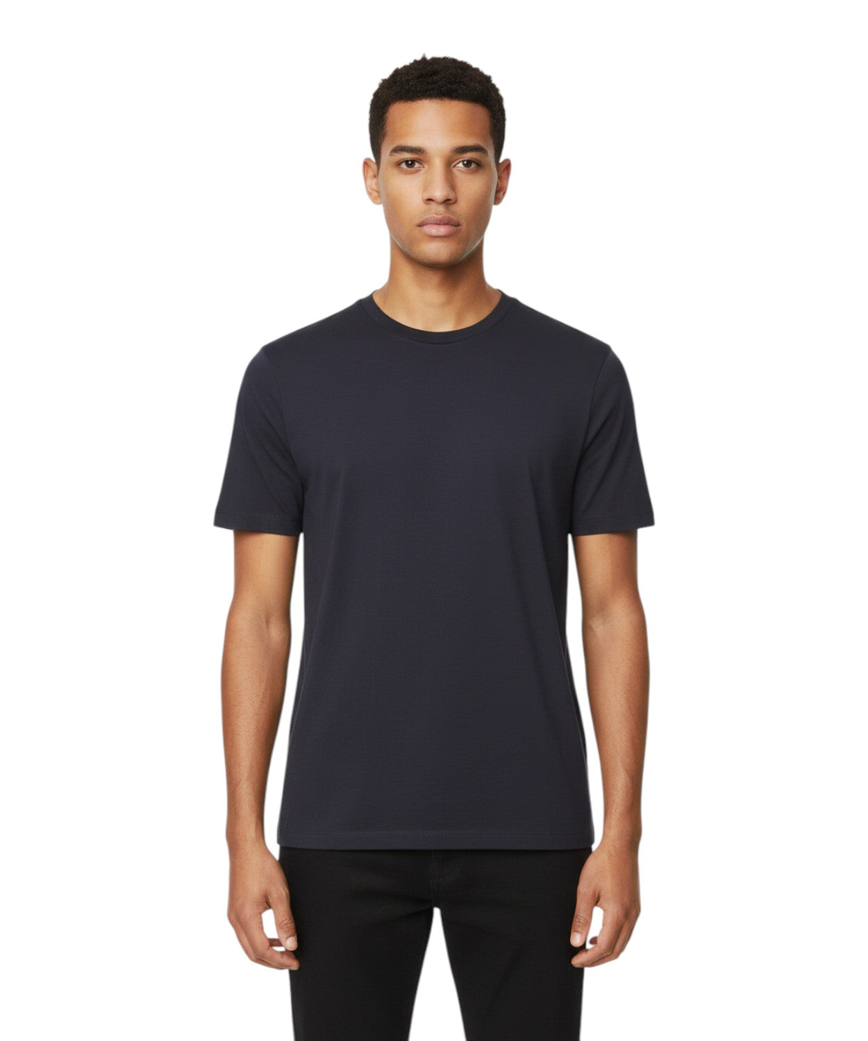 T-shirt homme en coton stretch Alpha Studio