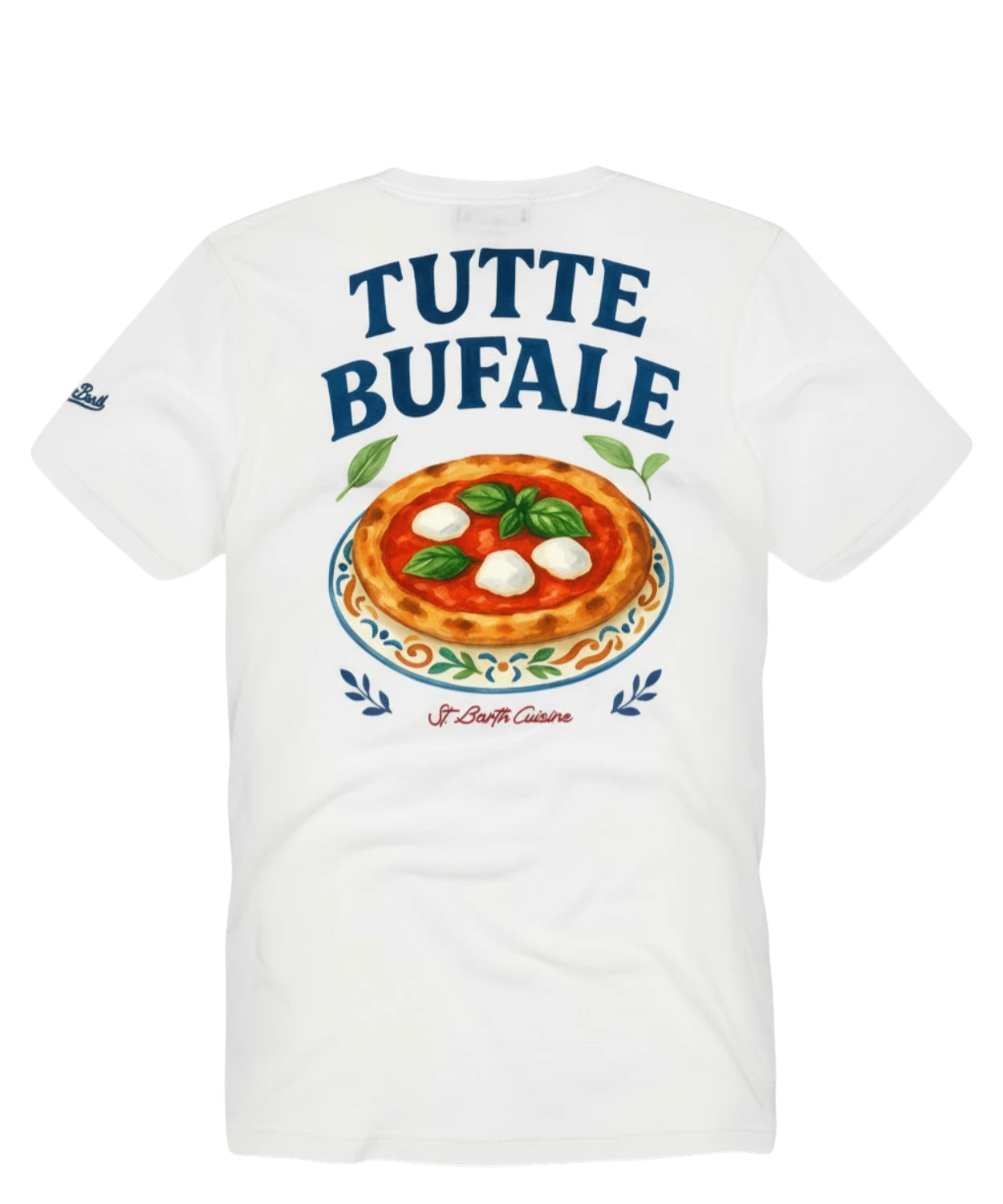 T-shirt uomo MC2 Saint Barth Portland con Stampa