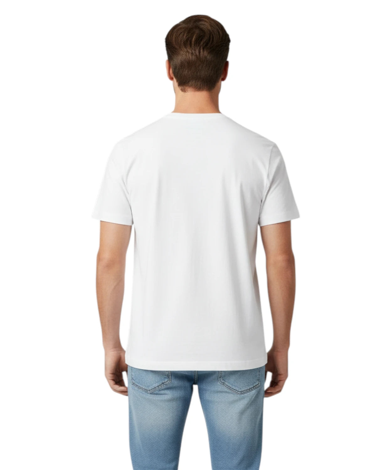 T-Shirt Uomo Portofino con Ricamo MC2 Saint Barth