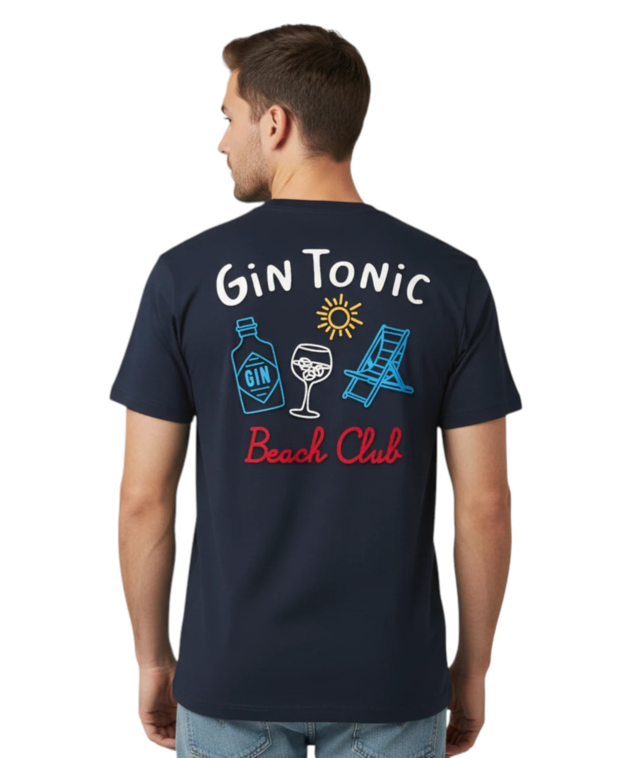 T-shirt uomo Portland MC2 Saint Barth con stampa