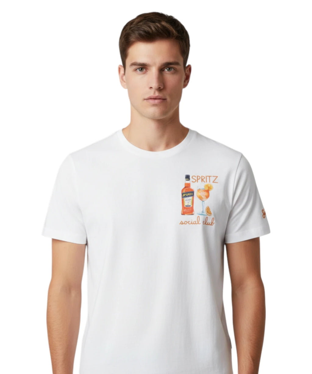 T-shirt Homme Portofino avec Broderie | MC2 Saint Barth