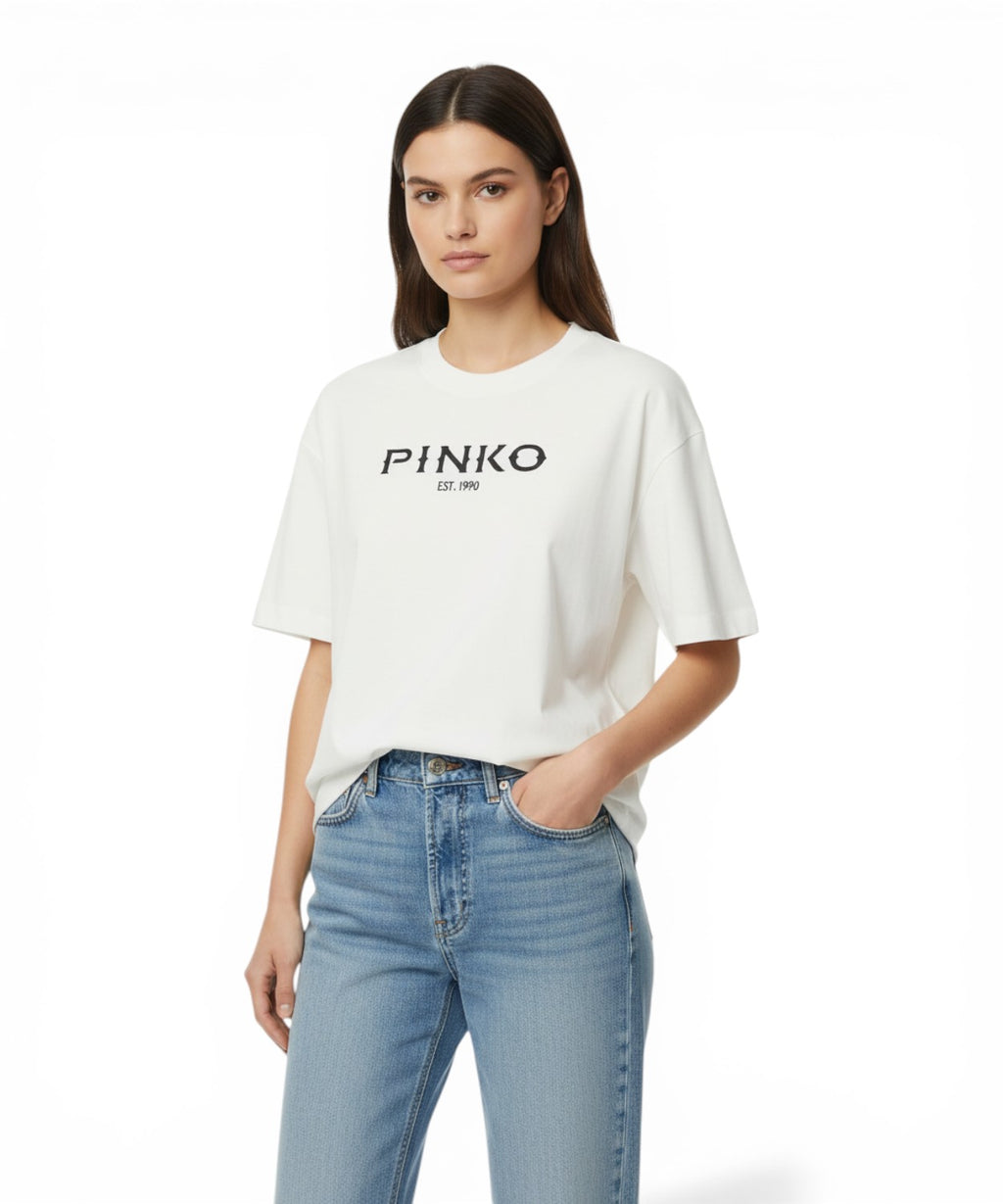 T-shirt Pinko Carmagnola avec logo vintage Texas