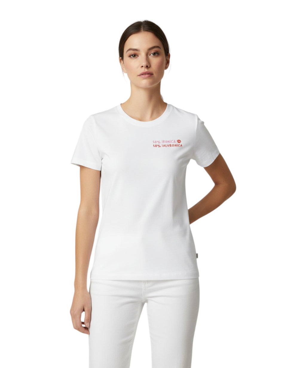 T-shirt Emilie MC2 Saint Barth avec broderie