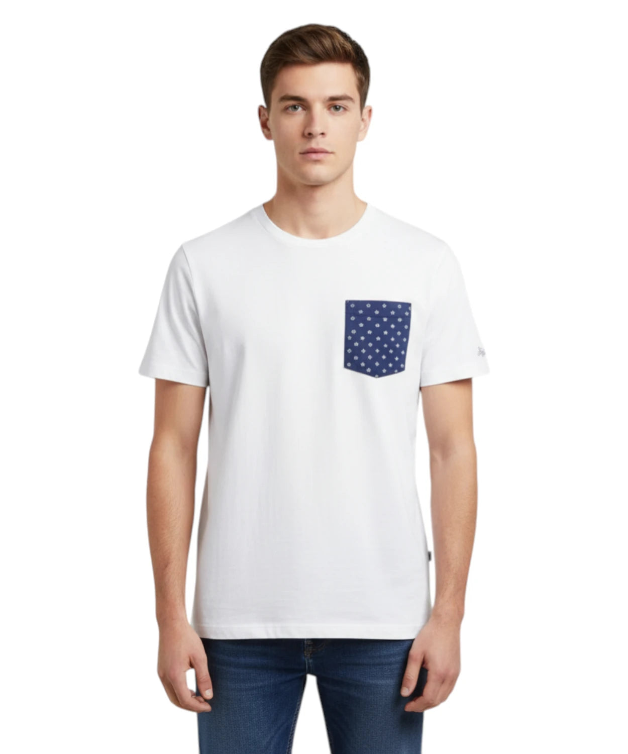 T-shirt Homme MC2 Saint Barth avec poche poitrine