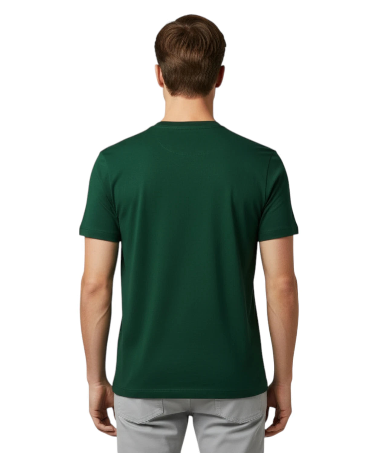 T-Shirt Uomo Portofino con Ricamo Tonica MC2 Saint Barth