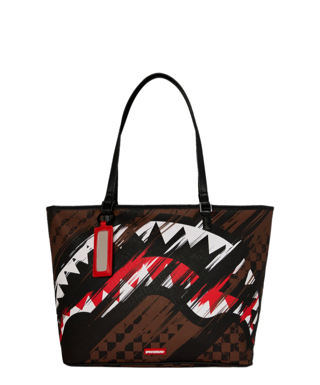 Sprayground Smeared Grunge Tote pour style urbain