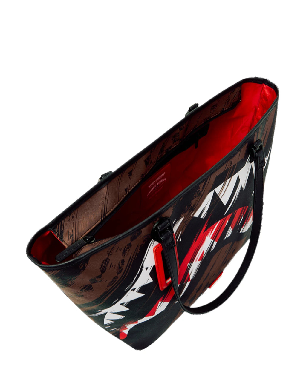 Sprayground Smeared Grunge Tote pour style urbain
