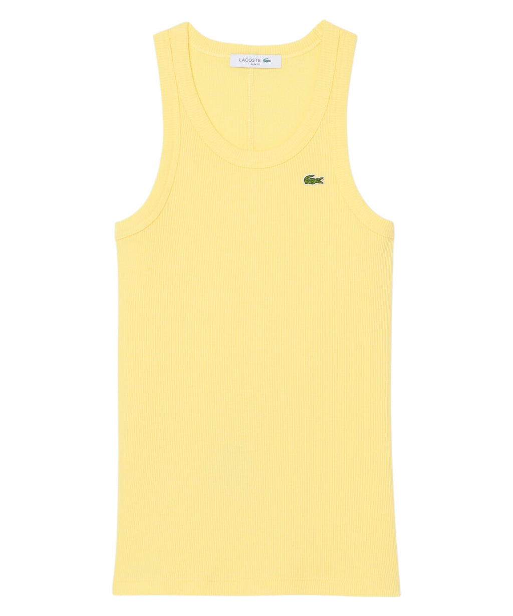 Débardeur Lacoste Coton Coupe Slim