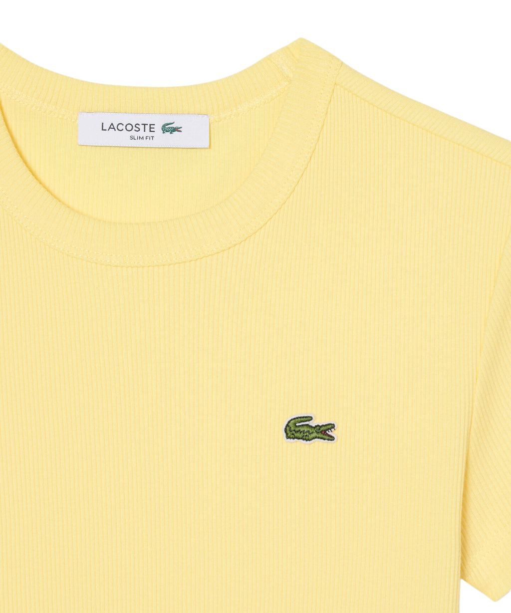 T-shirt Lacoste en coton biologique coupe slim
