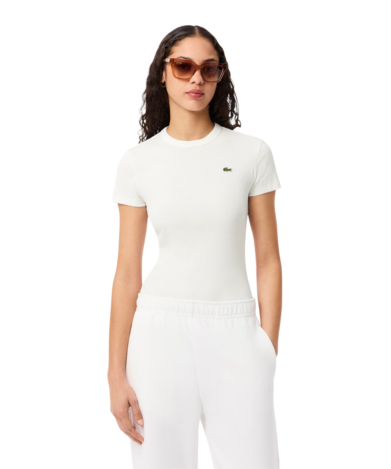 T-Shirt Lacoste cotone biologico fit slim