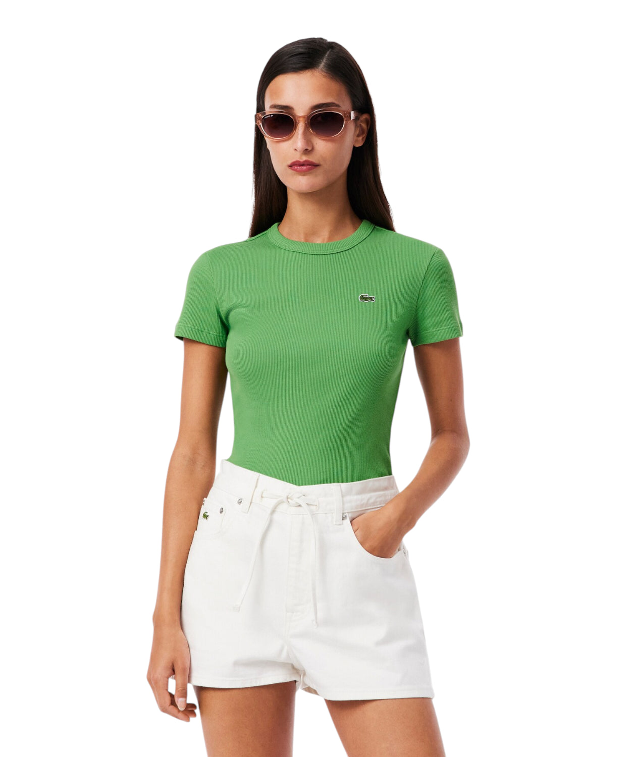 T-shirt cotone biologico Lacoste Slim Fit