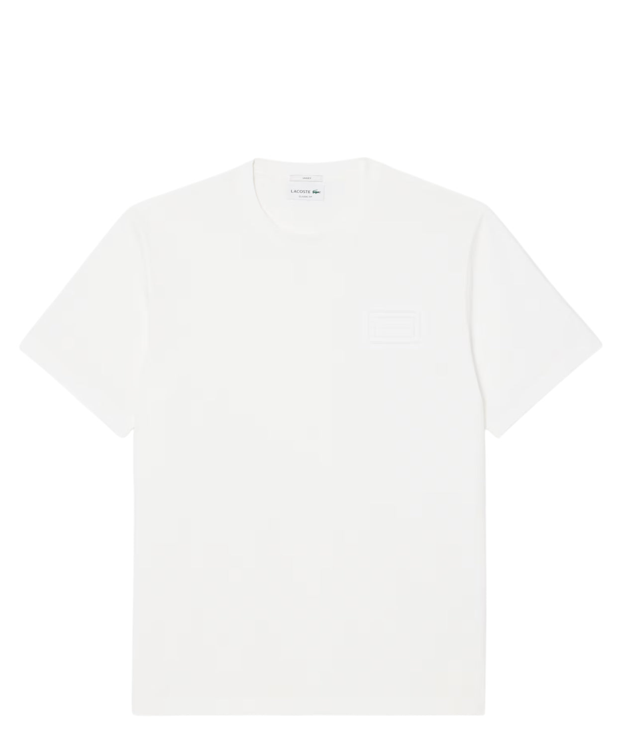T-shirt Unisex Lacoste in Jersey di Cotone