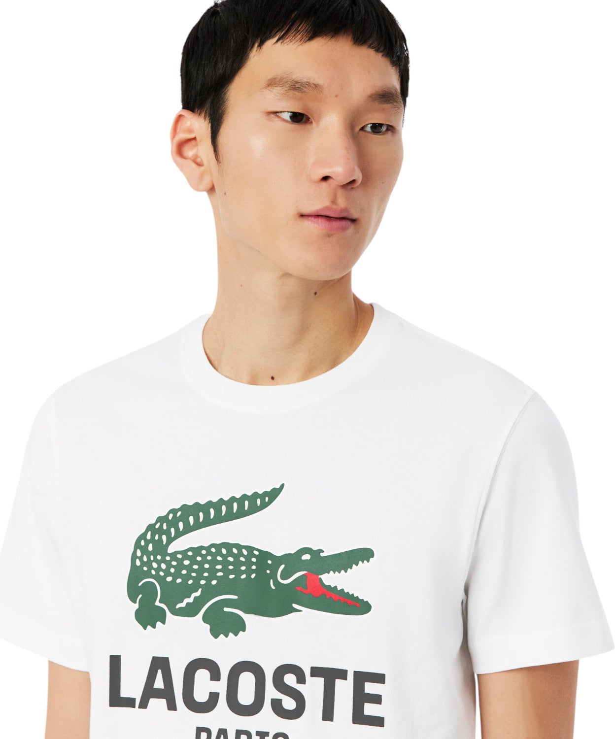 T-shirt Lacoste homme en coton avec impression