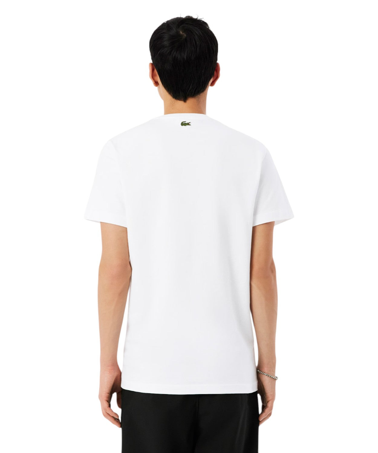 T-shirt Lacoste homme en coton avec impression