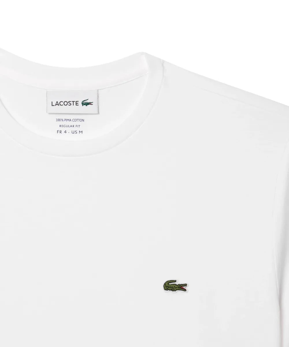 Lacoste T‑Shirt in Cotone Pima-LACOSTE-T-shirt-Vittorio Citro Boutique