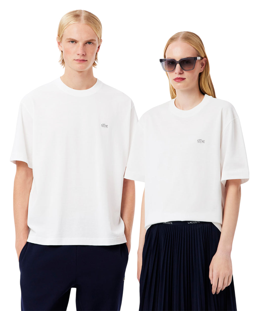 T-shirt unisexe Lacoste en jersey épais