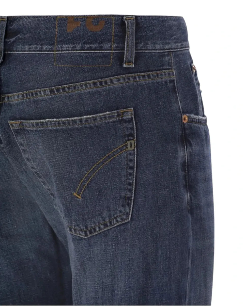 Jeans Dian carrot fit in denim rigido-Dondup-Jeans-Vittorio Citro Boutique