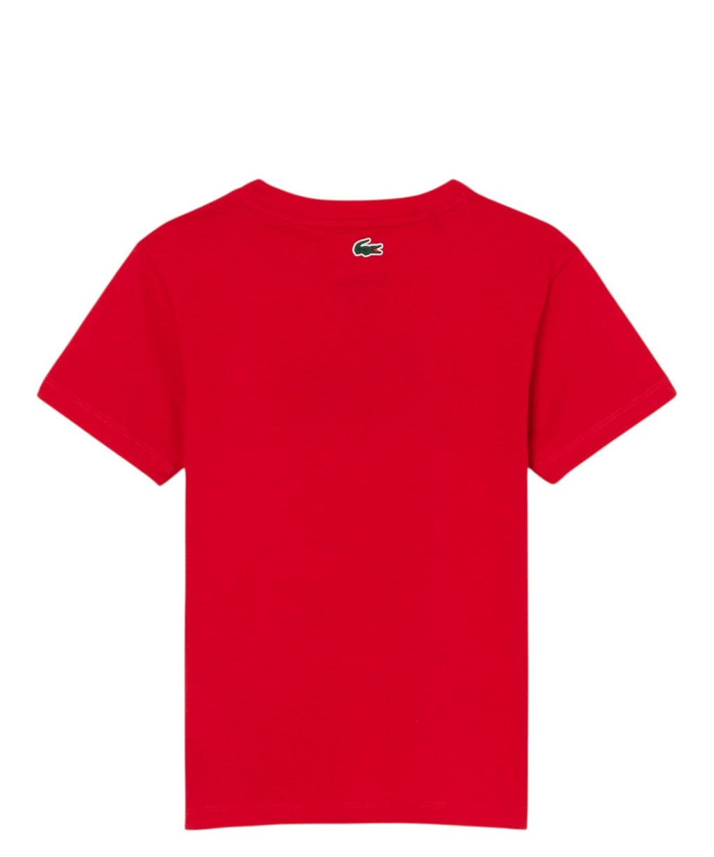 T-shirt sportiva Lacoste bambino unisex con Ultra Dry