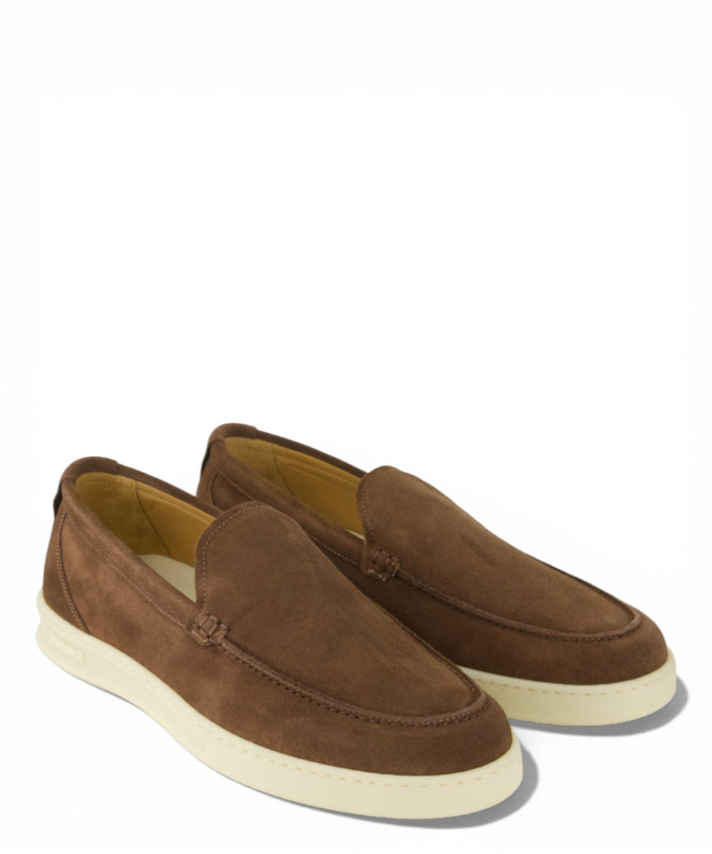 Mocassins Homme Slip-On en Daim Woolrich