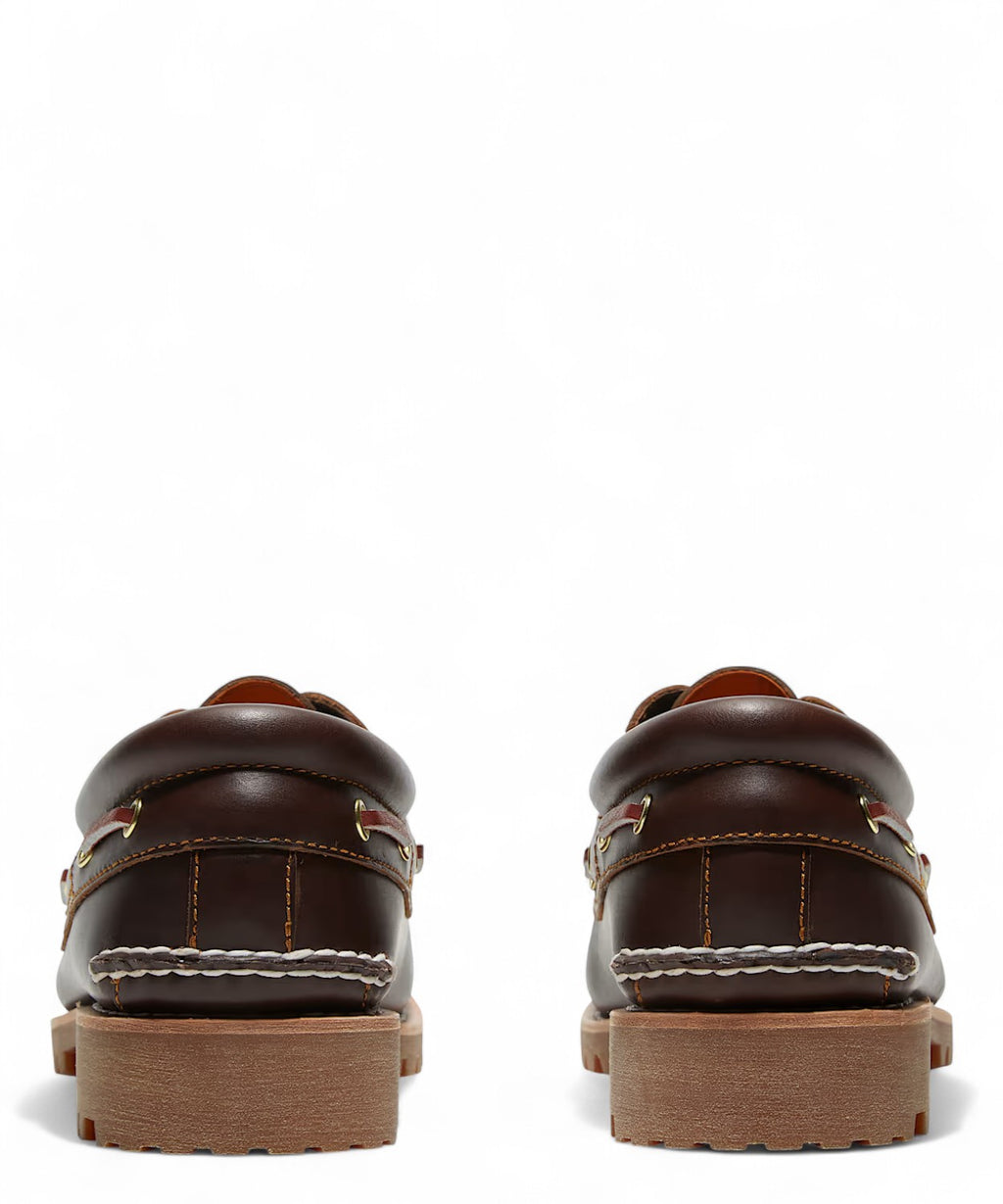 Timberland® Chaussures bateau authentiques 3 œillets cousues main en cuir
