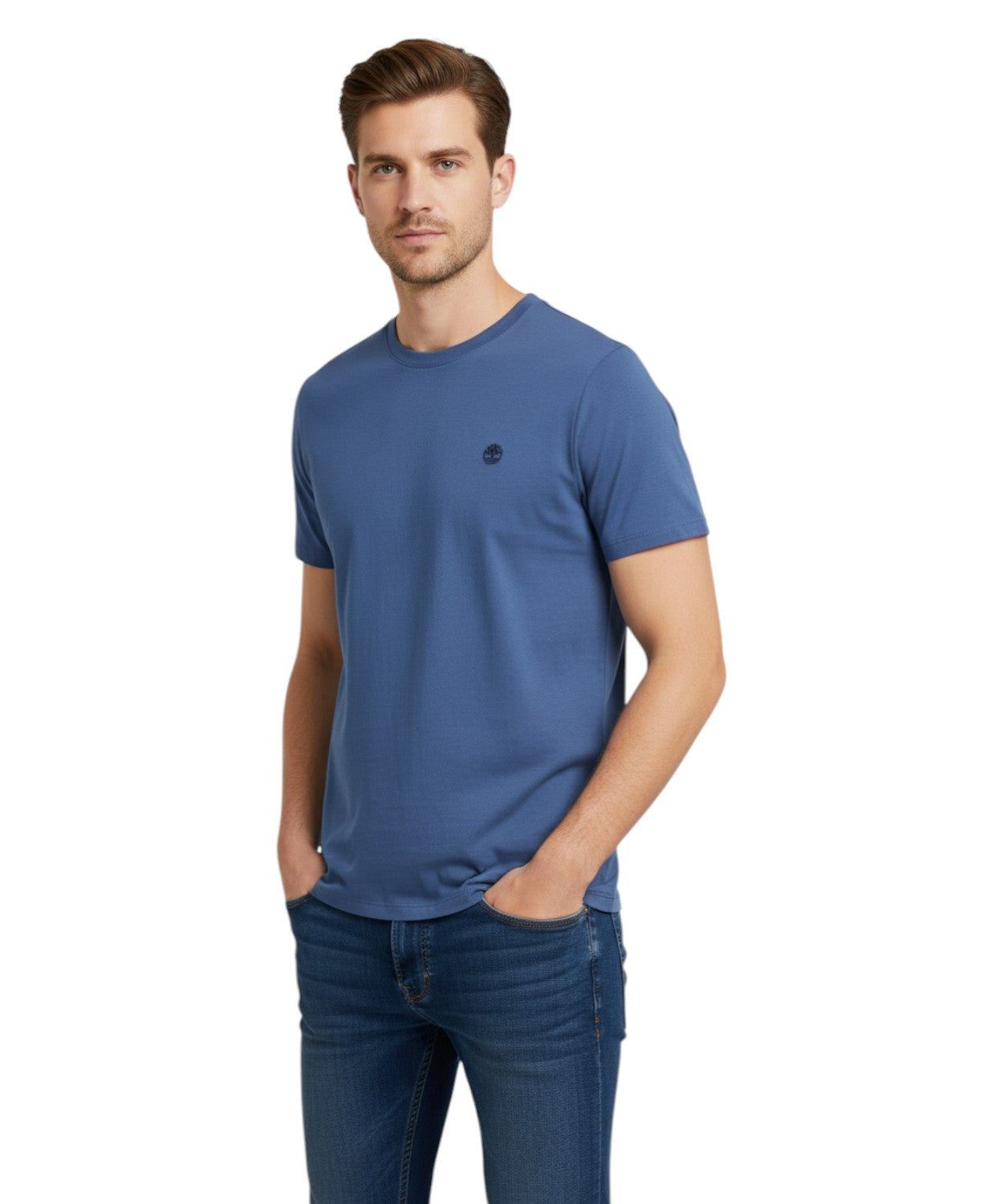 T-shirt Timberland Uomo Slim Fit in Cotone