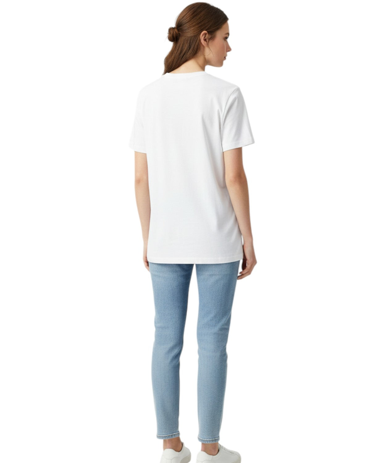 T-shirt Emilie MC2 Saint Barth avec broderie strass