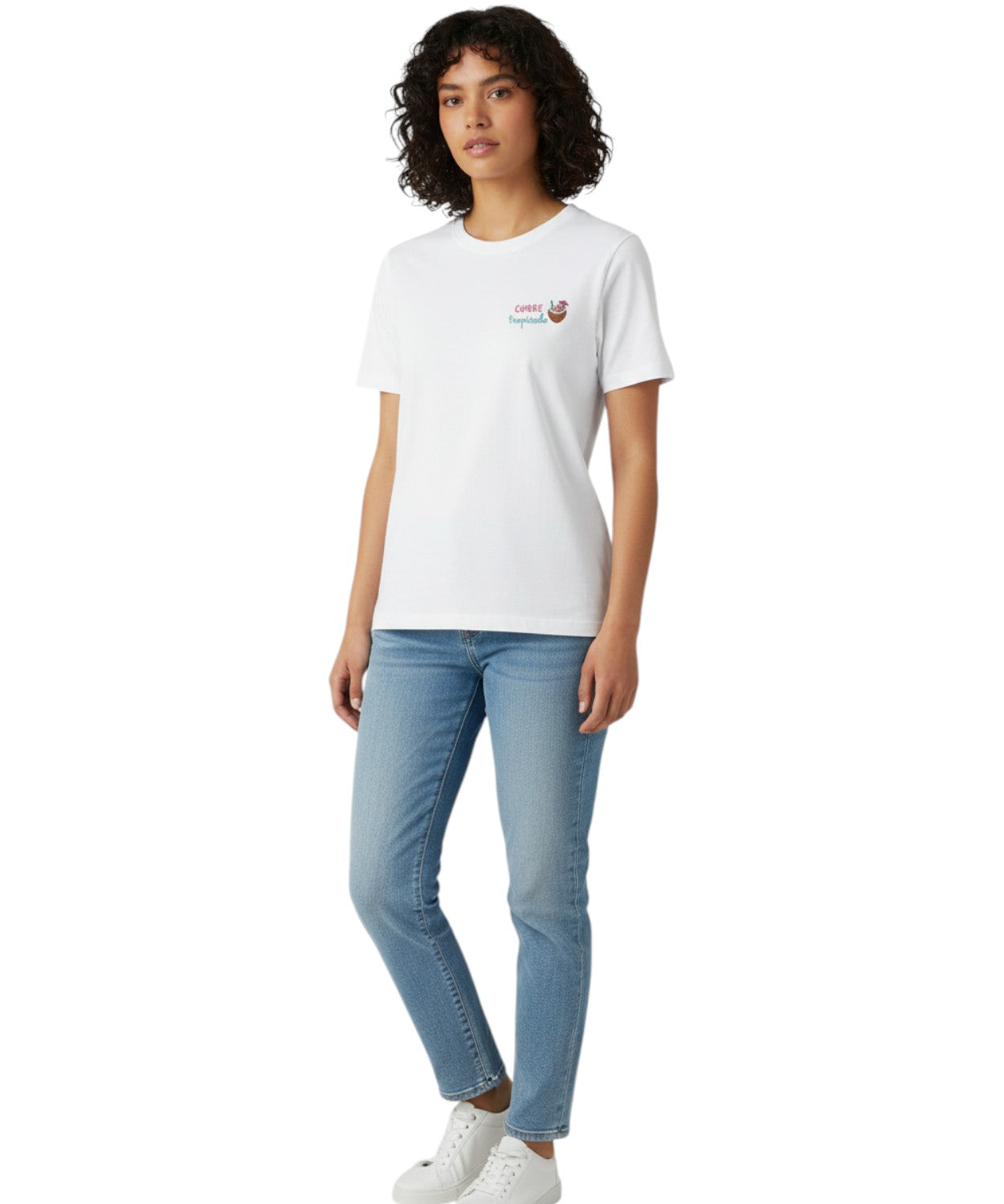 T-shirt Emilie MC2 Saint Barth avec broderie