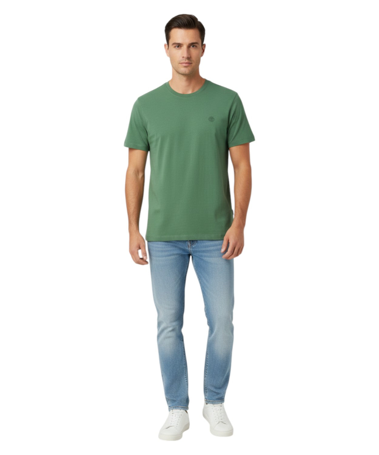 T-shirt Timberland Uomo Slim Fit in Cotone