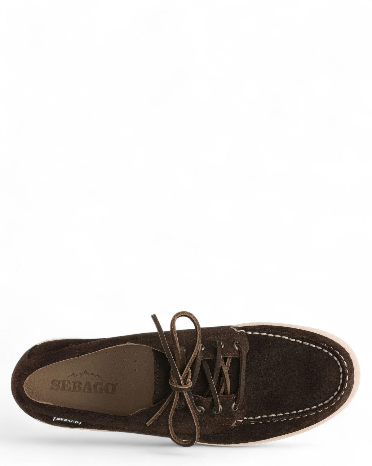 Askookfield mocassini in suede marrone scuro-SEBAGO-Mocassini-Vittorio Citro Boutique