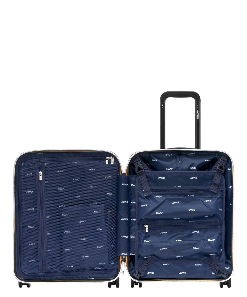 Trolley cabina rigido K-Way Eudoxie per viaggi