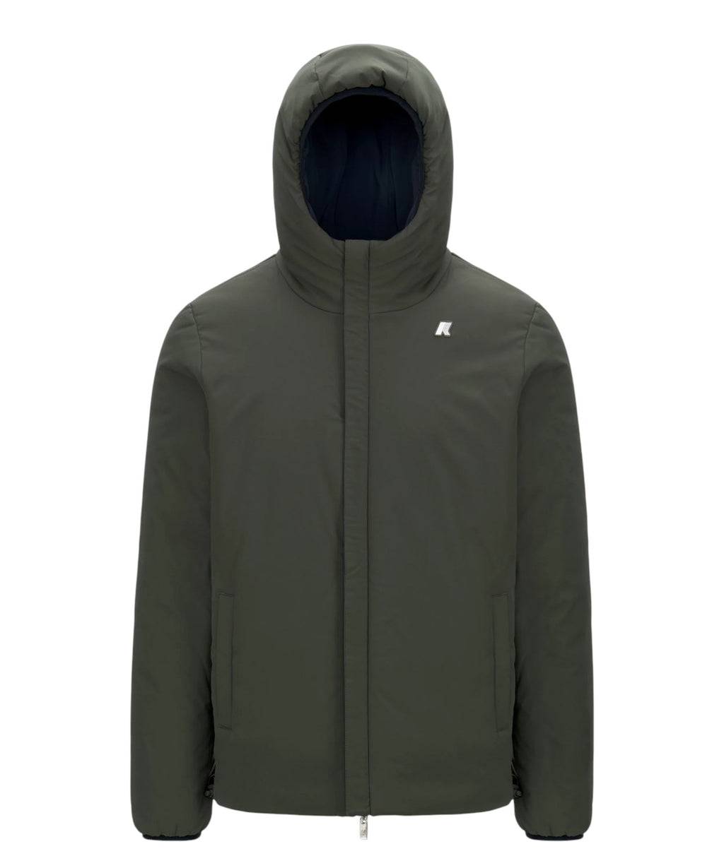 Veste Homme K-Way Jack St Warm Double réversible