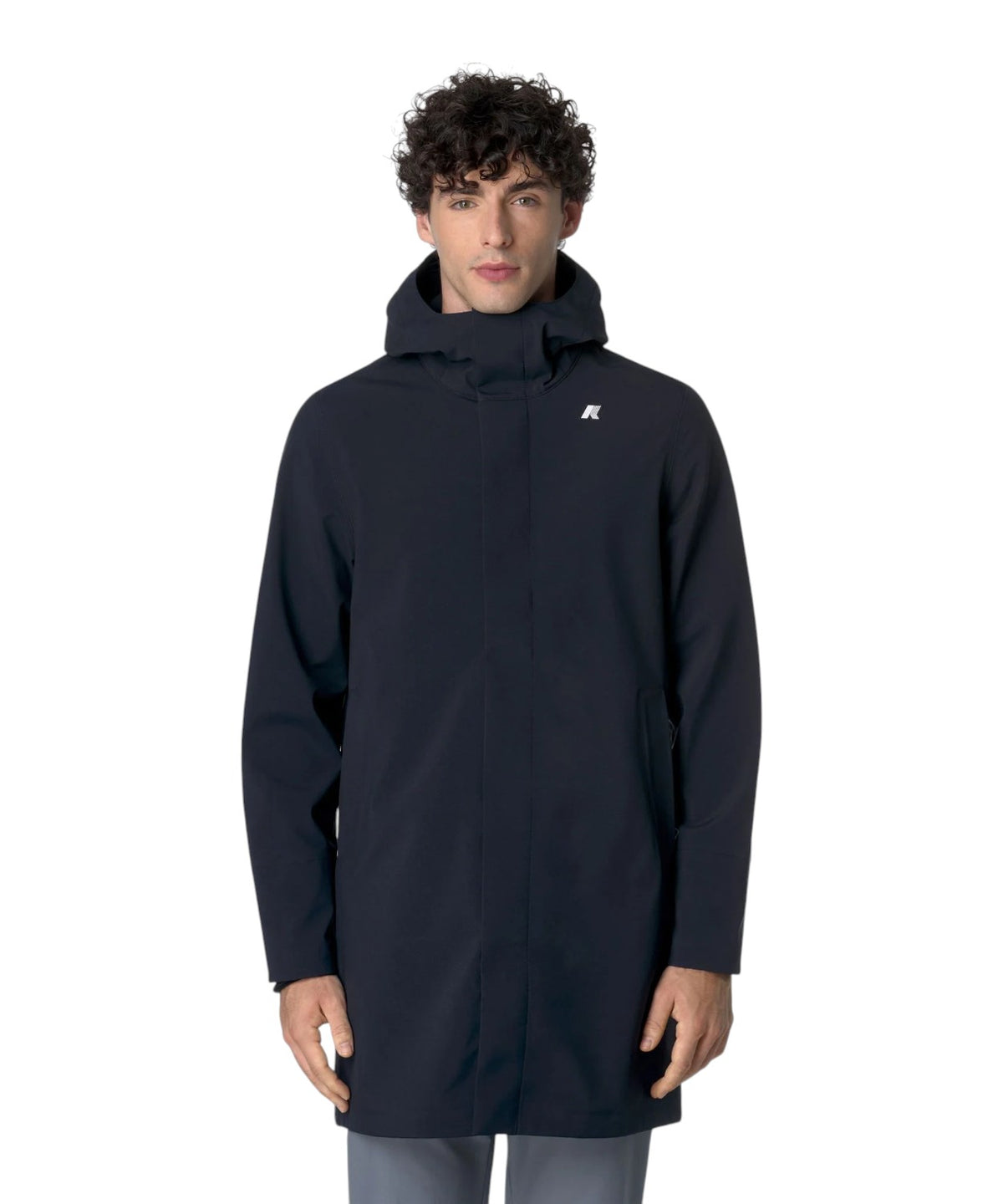 Veste longue Homme Thomas Bonded imperméable Slim Fit