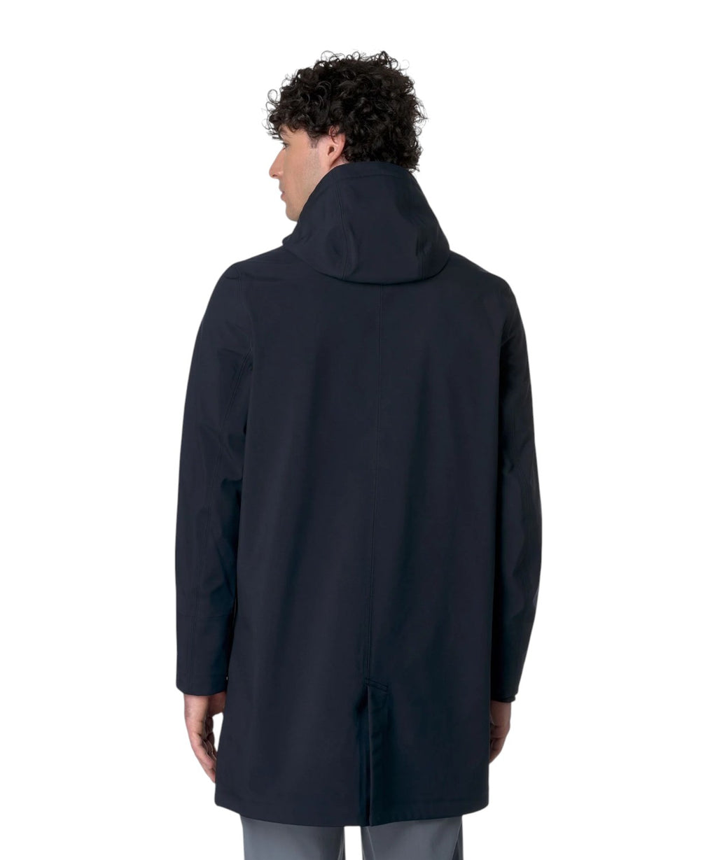 Veste longue Homme Thomas Bonded imperméable Slim Fit