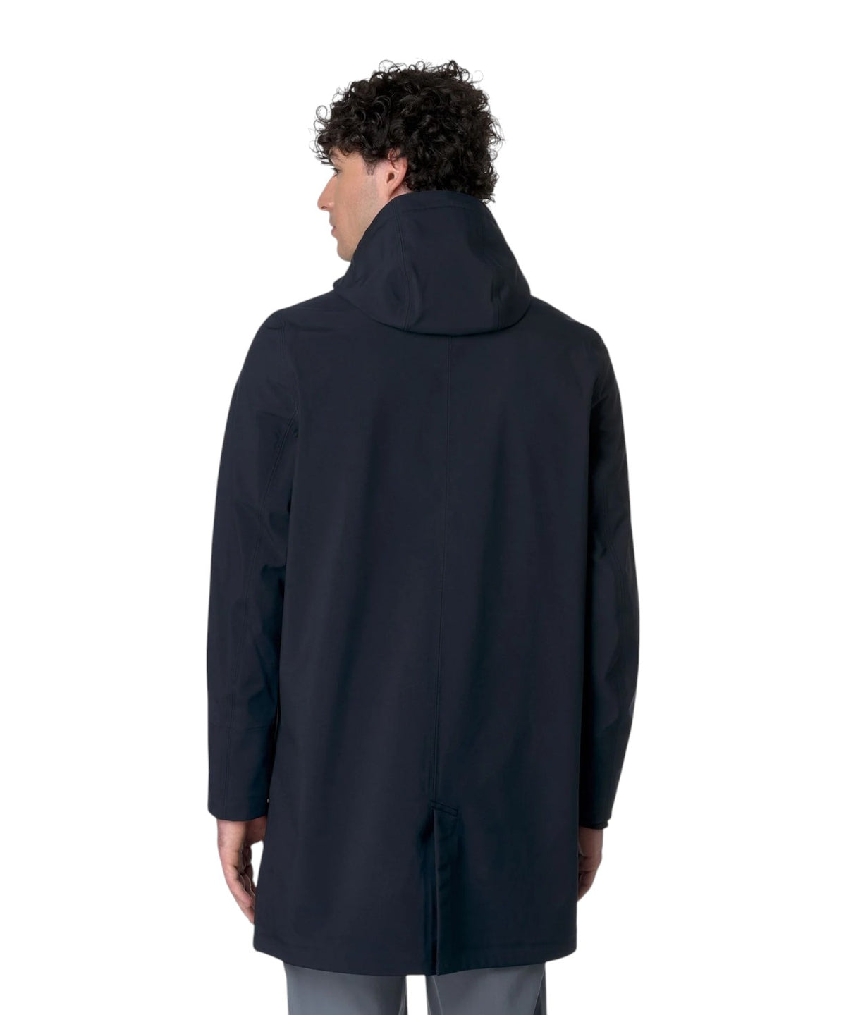 Veste longue Homme Thomas Bonded imperméable Slim Fit