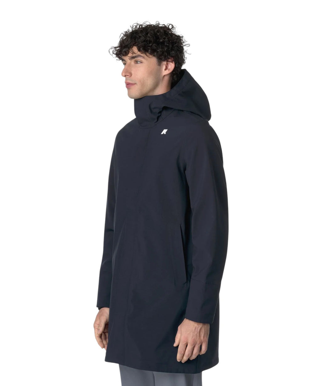 Veste longue Homme Thomas Bonded imperméable Slim Fit