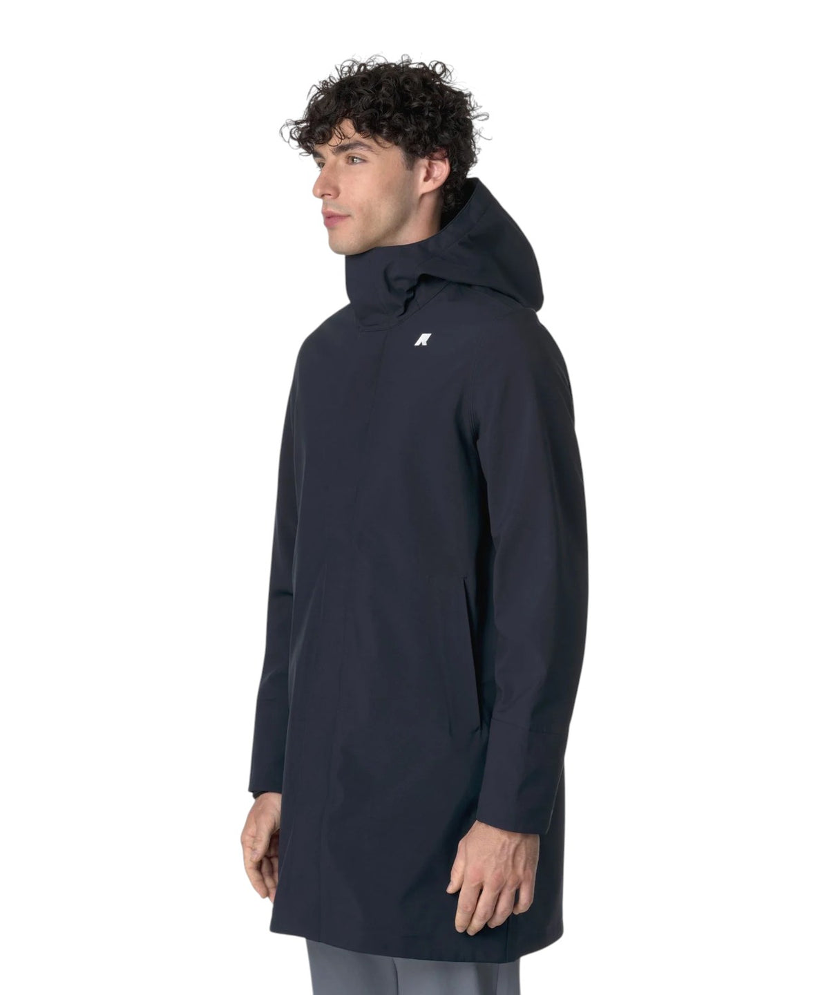 Veste longue Homme Thomas Bonded imperméable Slim Fit