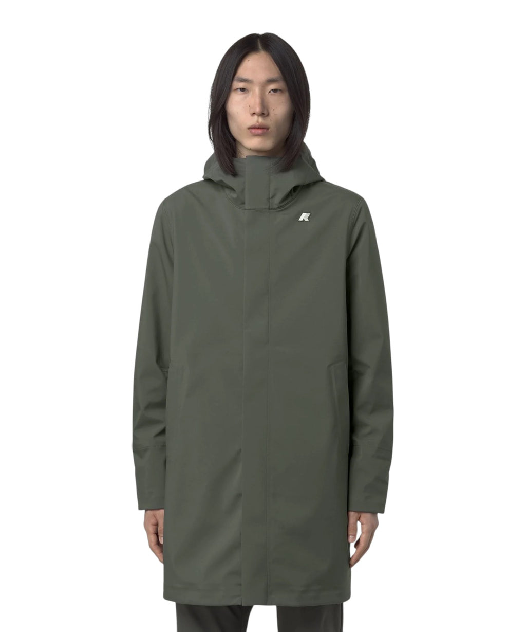 Veste longue Homme Thomas Bonded imperméable Slim Fit
