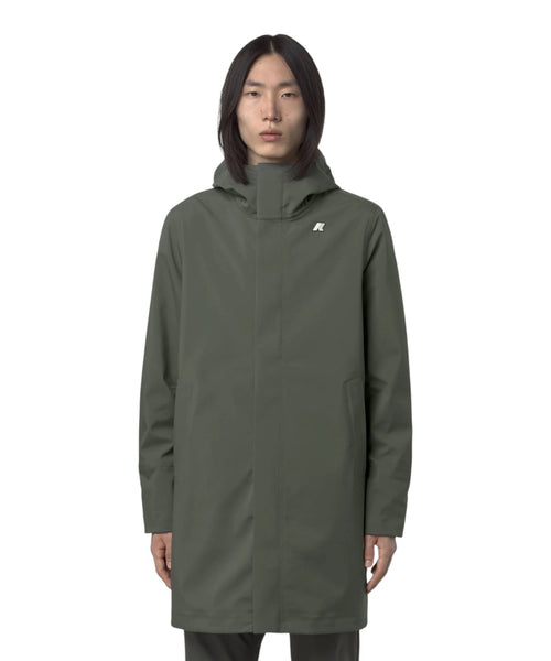 Veste longue Homme Thomas Bonded imperméable Slim Fit