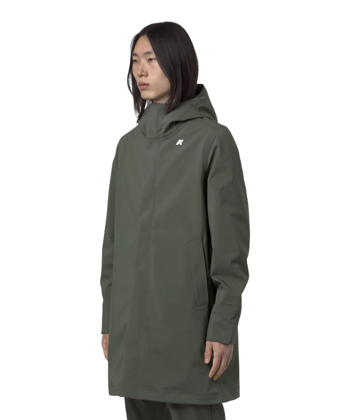 Veste longue Homme Thomas Bonded imperméable Slim Fit