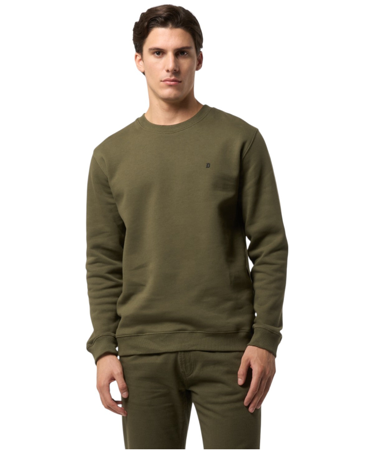 Felpa Girocollo Regular Fit-Dondup-Felpe-Vittorio Citro Boutique