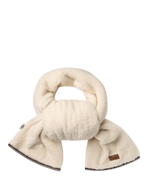 Écharpe UGG Braid Scarf en polyester avec bordure tressée